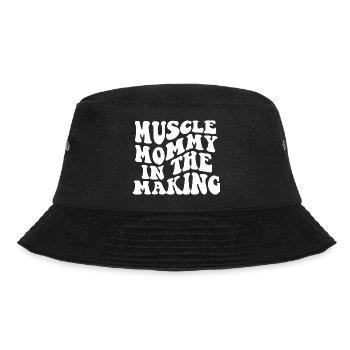spreadshirtdesign 14 - Bucket Hat - Schwarz - Vorne - Lela (165cm)