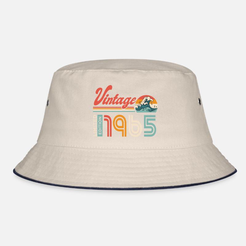 1965 Geburtstagsgeschenk Geboren 1965 Bucket Hat