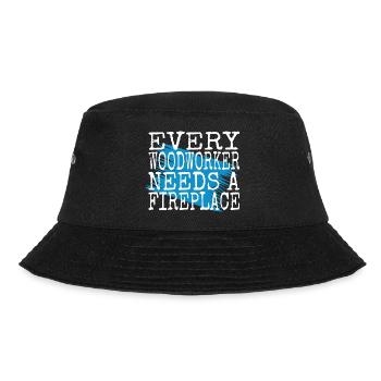 Mythology Geek Birthday Gift Quote Father - Bucket Hat - black - Front - Lela (165cm)