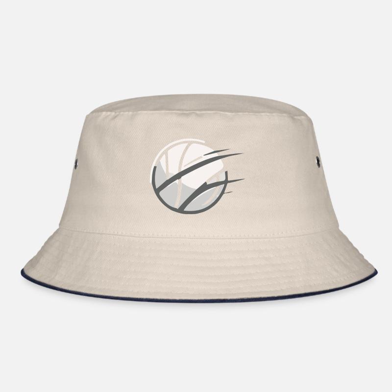 Volleyball - minimalistisches Logo Bucket Hat