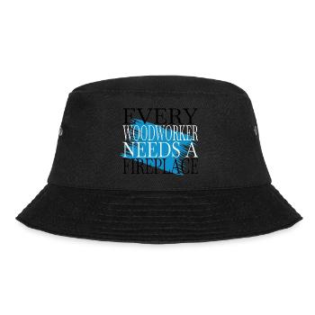 cutter carpenter girl tshirts - Bucket Hat - Schwarz - Vorne - Lela (165cm)