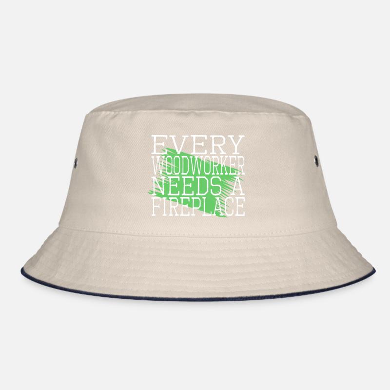 Woodworker Union Carpenter Plumber Carpentry Bucket Hat