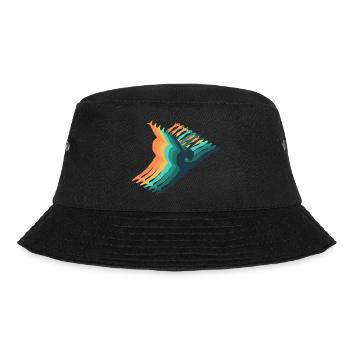 Retro-Gymnastik - Bucket Hat - Schwarz - Vorne - Lela (165cm)