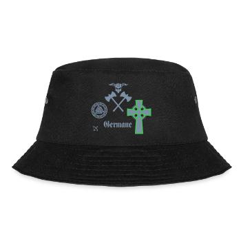 Der Germane - Bucket Hat - Schwarz - Vorne - Lela (165cm)