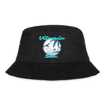 Vitamin Sea - Bucket Hat - Schwarz - Vorne - Lela (165cm)