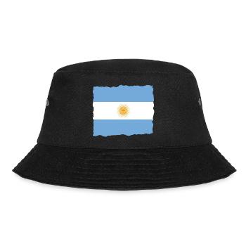 Argentina Flag South America Argentine Flag - Bucket Hat - black - Front - Lela (165cm)