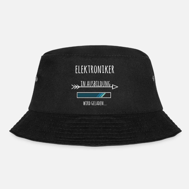 Elektroniker Ausbildung Beruf Elektrik - Bucket Hat - Schwarz