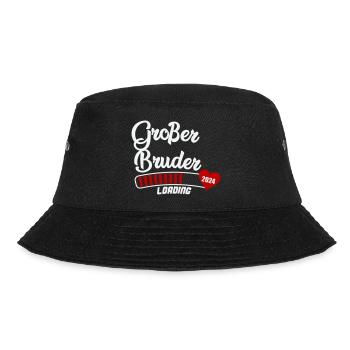 großer bruder loading 2024 - Bucket Hat - Schwarz - Vorne - Lela (165cm)