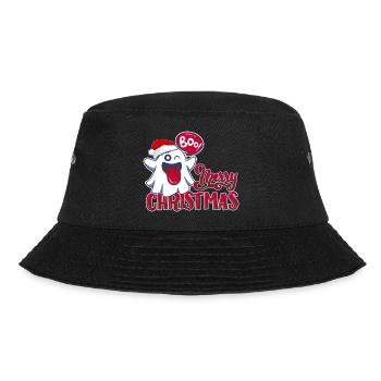 boo merry christmas - Bucket Hat - black - Front - Lela (165cm)