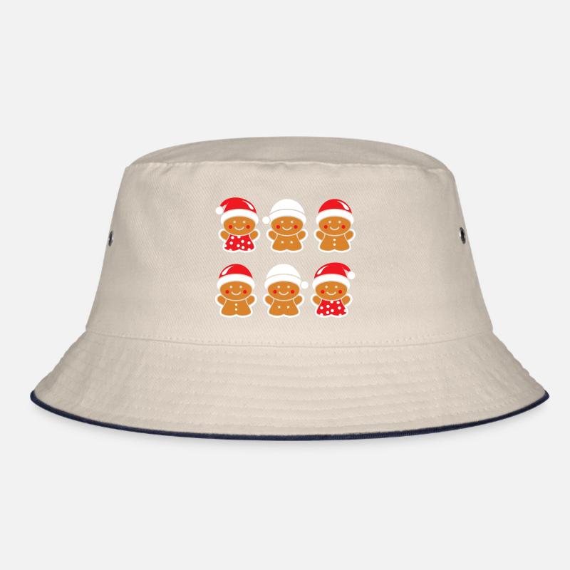 Gingerbread Man Bucket Hat