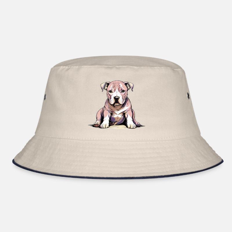 Pitbul Welpe Bucket Hat