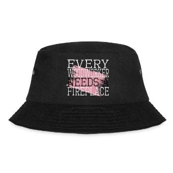 birthday present funny jokes apprentice - Bucket Hat - Schwarz - Vorne - Lela (165cm)