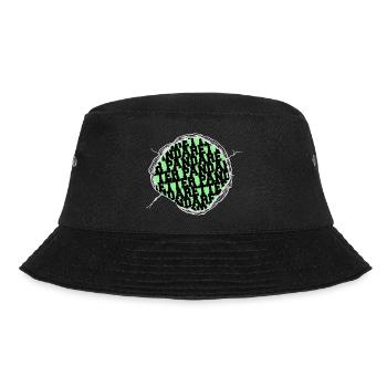 tierschützer spaß animalliberationfront zitat - Bucket Hat - Schwarz - Vorne - Lela (165cm)