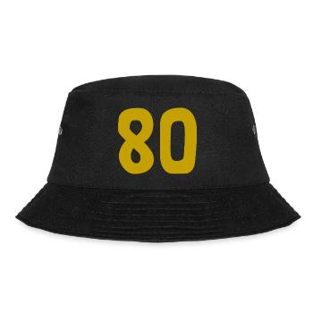 ALLES GUTE ZUM GEBURTSTAG. ALLES GUTE ZUM GEBURTSTAG. JAHRESTAG. - Bucket Hat - Schwarz - Vorne - Lela (165cm)