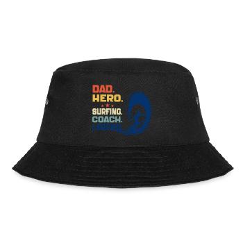 Dad Hero Surfing Coach Legend Funny Surfing Dad - Bob - noir - Devant - Lela (165cm)
