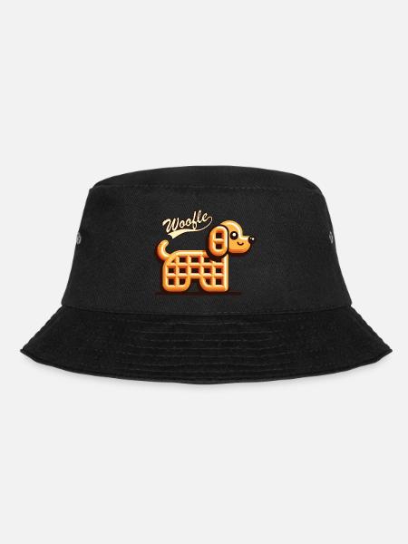 Woofle - Bucket Hat - black