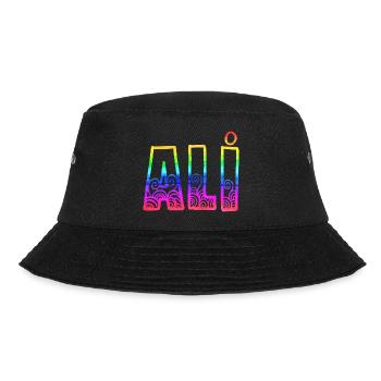 Ali R's Rainbow - Bucket Hat - black - Front - Lela (165cm)