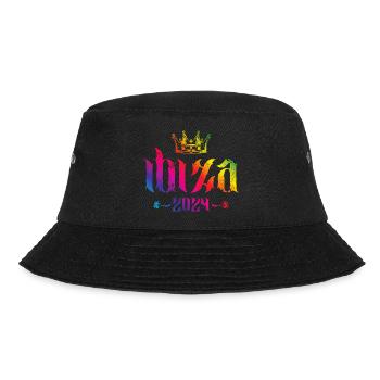 Ibiza 2024 Crown Multicoloured - Bucket Hat - black - Front - Lela (165cm)