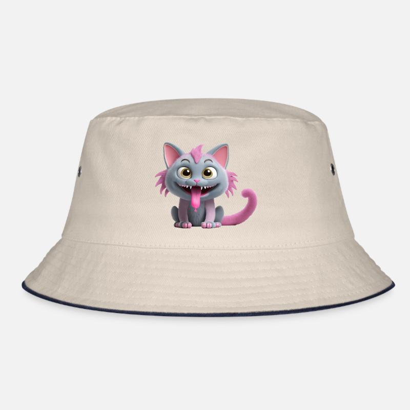 Chat monstre effrayant et mignon Bob