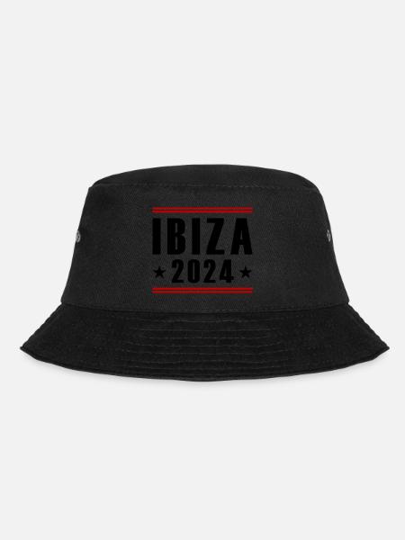 Ibiza 2024 - Bucket Hat - Schwarz