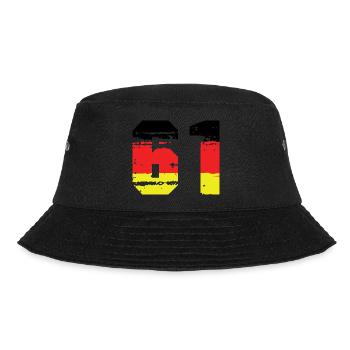 61 Number Germany Jersey - Bucket Hat - black - Front - Lela (165cm)