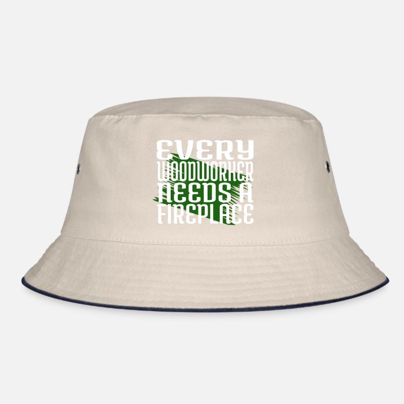 Tree Feller Funny Carpenter Quotes Cabinetmaker Bucket Hat