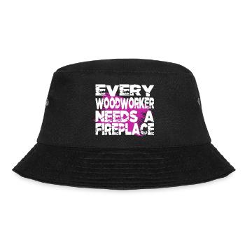 arboriculture woodcutter - Bucket Hat - black - Front - Lela (165cm)
