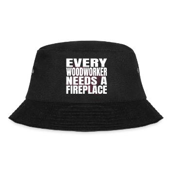 Apprentice Lumber Birthday Gift Arboriculturist - Bucket Hat - black - Front - Lela (165cm)