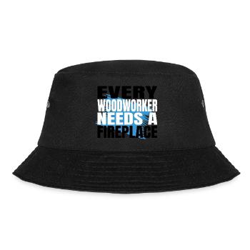 Humor Mason Construction Carpenter - Bucket Hat - black - Front - Lela (165cm)