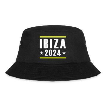 Ibiza 2024 - Bucket Hat - Schwarz - Vorne - Lela (165cm)