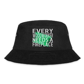 a carpenters prayer tshirts - Bucket Hat - Schwarz - Vorne - Lela (165cm)