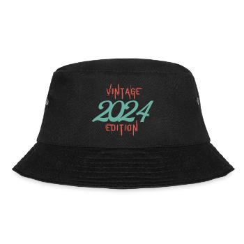 Jahrgang 2024 Ausgabe - Bucket Hat - Schwarz - Vorne - Lela (165cm)