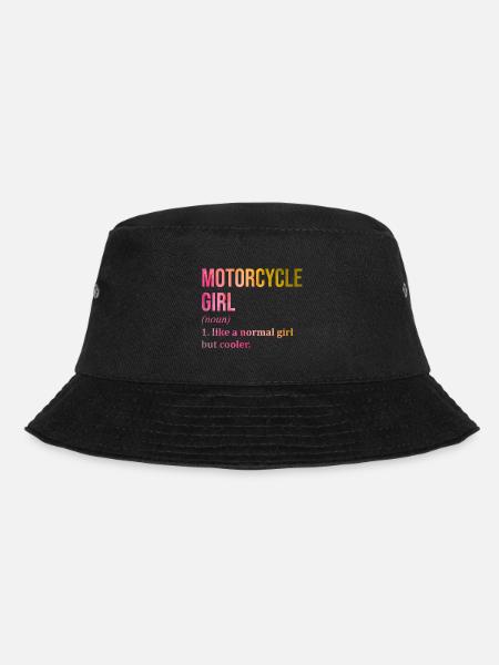 Motorrad Motorrad Motorrad Motorrad - Bucket Hat - Schwarz