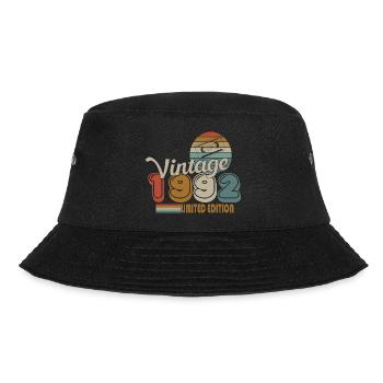 1992 - Bucket Hat - Schwarz - Vorne - Lela (165cm)