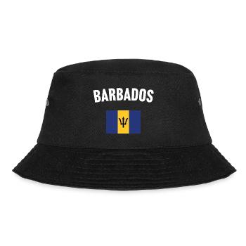 Barbados Flagge - Bucket Hat - Schwarz - Vorne - Lela (165cm)