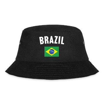 Brazil Flag - Bucket Hat - black - Front - Lela (165cm)