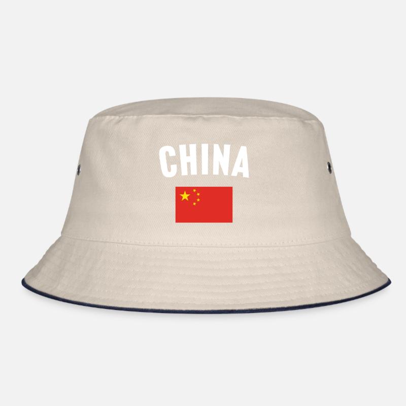 China Flag Bucket Hat