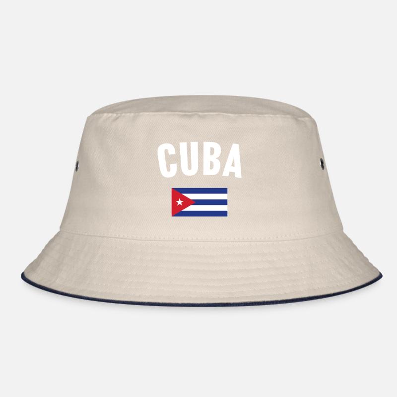 Cuba Flag Bucket Hat