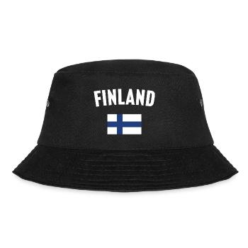 Drapeau de la Finlande - Bob - noir - Devant - Lela (165cm)