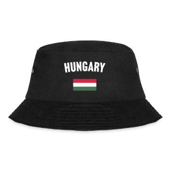 Hungary Flag - Bucket Hat - black - Front - Lela (165cm)