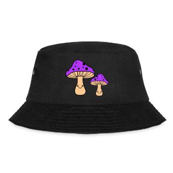 Champignons Bande Dessinée - Bob - noir - Devant - Lela (165cm)