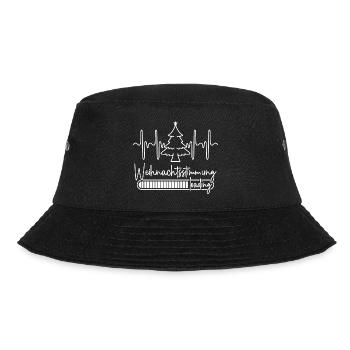Weihnachtsstimmung loading - Bucket Hat - Schwarz - Vorne - Lela (165cm)