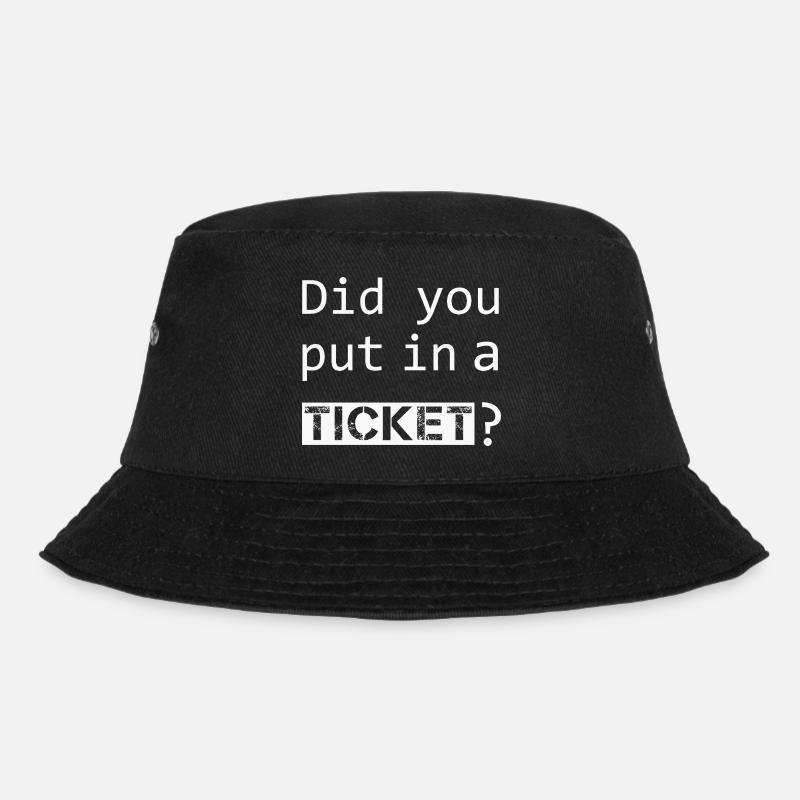 AVEZ-VOUS MIS UN TICKET – IT Admin PC Humour Blagues - Bob - noir
