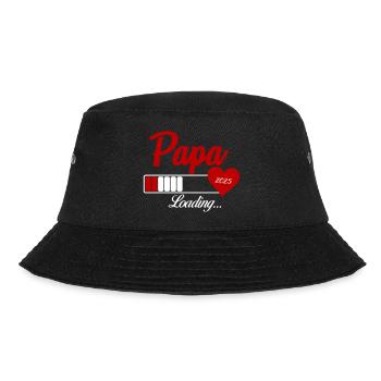 papa loading 2025 - Bucket Hat - Schwarz - Vorne - Lela (165cm)