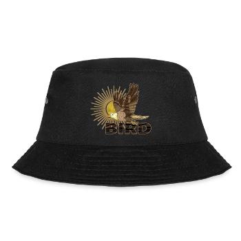 Vogel - Bucket Hat - Schwarz - Vorne - Lela (165cm)