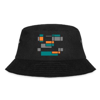 Graphic No.1 - Bucket Hat - Schwarz - Vorne - Lela (165cm)