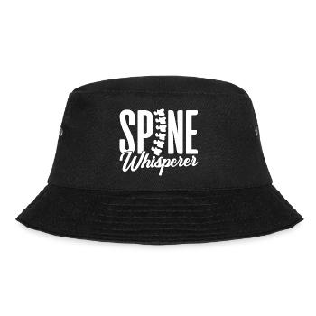 spine whisperer Design for a patient - Bucket Hat - black - Front - Lela (165cm)