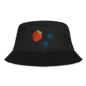 Beeren - Bucket Hat - Schwarz - Vorne - Lela (165cm)