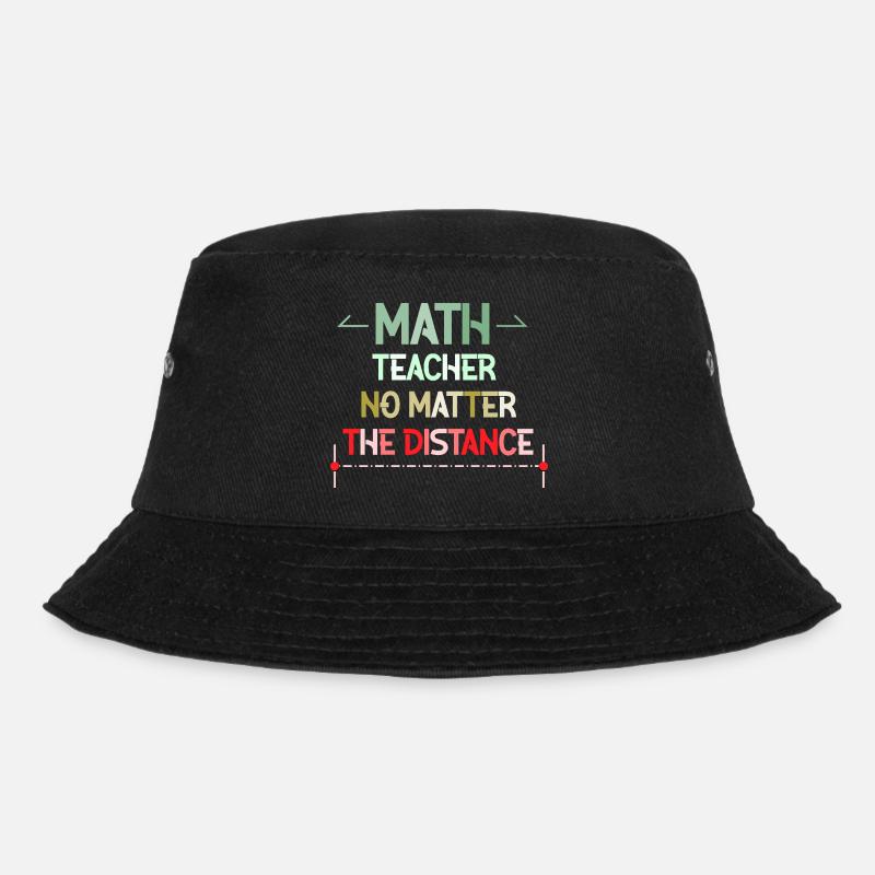 Mathe Nerd Studenten Uni Professor Mathematik - Bucket Hat - Schwarz
