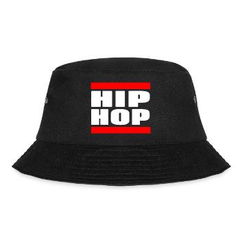 Beat Flow Culture Urban Sound Expression - Bucket Hat - Schwarz - Vorne - Lela (165cm)